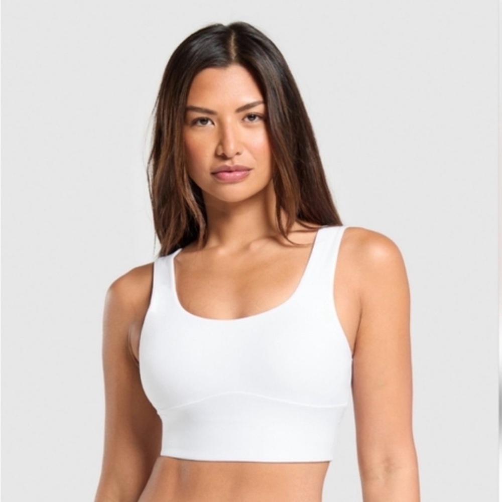 Gymshark Classic White Sports Bra